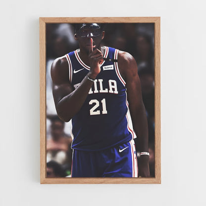 ap-joel embiid-5 cadre Bois clair