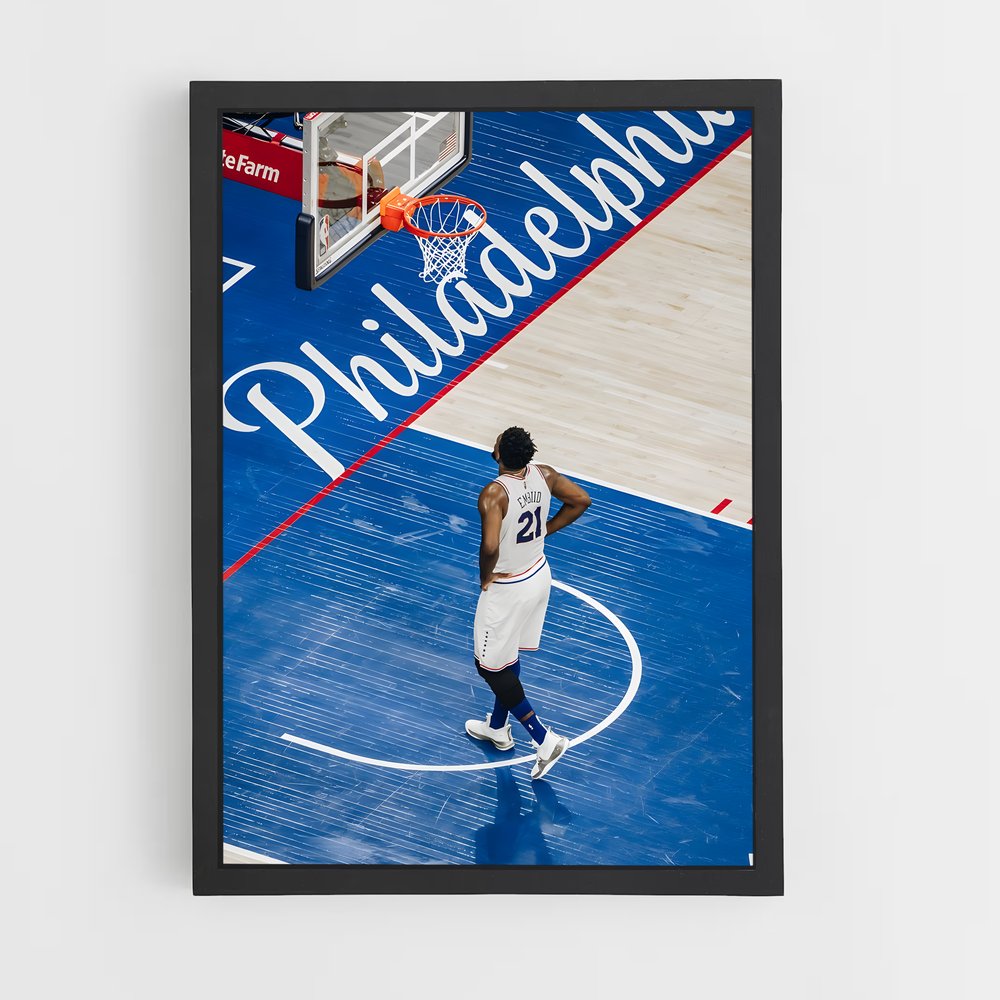 ap-joel embiid-7 cadre Noir