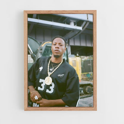 ap-joey bada$$-1 cadre Bois clair
