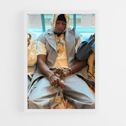 ap-joey bada$$-3 cadre Blanc
