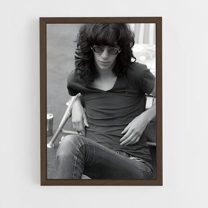 ap-joey ramone-3 cadre Bois foncé