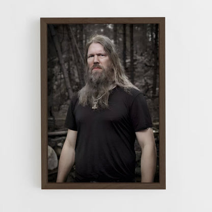 ap-johan hegg-4 cadre Bois foncé