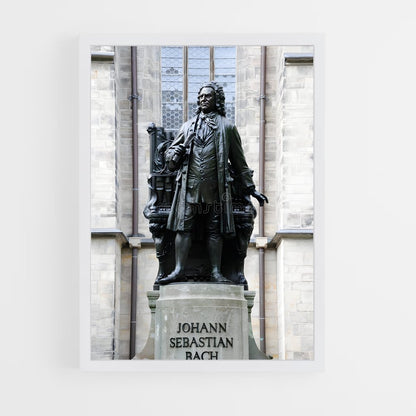 ap-johann sebastian bach-4 cadre Blanc