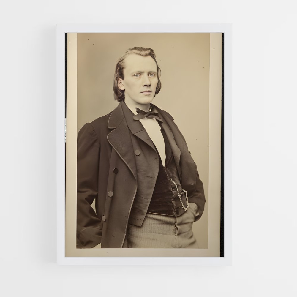 ap-johannes brahms-3 cadre Blanc