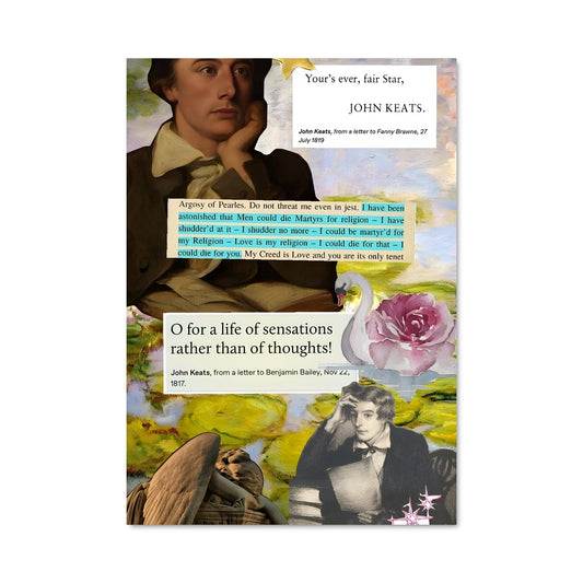 Poster L'Élégance de Keats