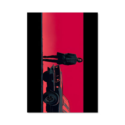 Poster Skateur de l'Ombre