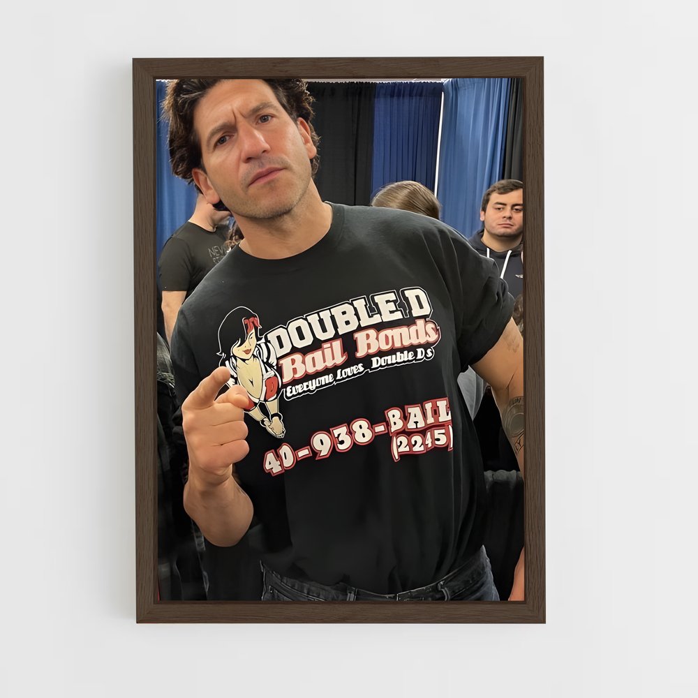 ap-john bernthal-10 cadre Bois foncé