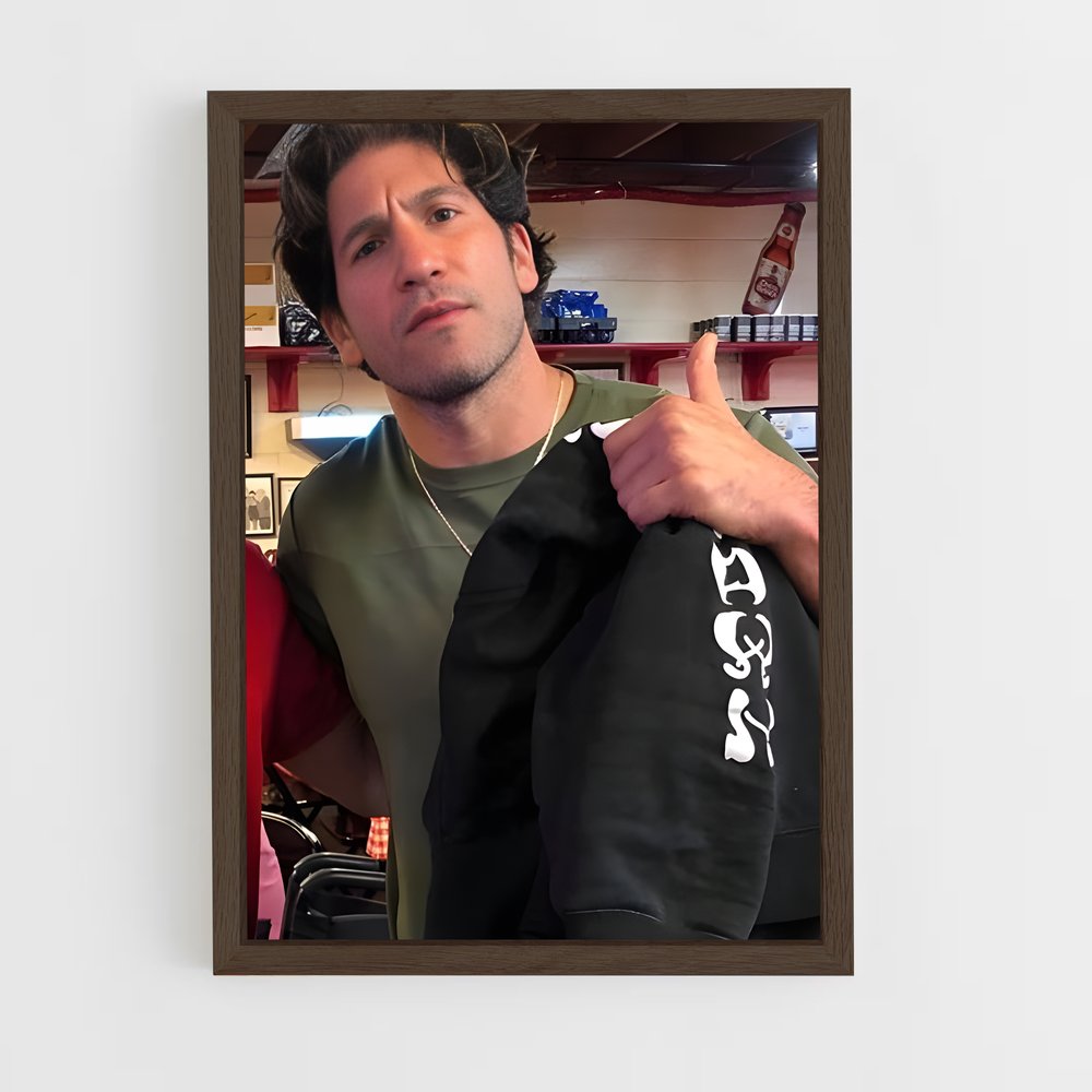ap-john bernthal-6 cadre Bois foncé