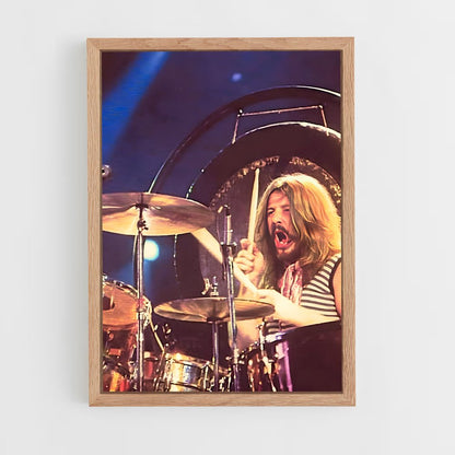 ap-john bonham-4 cadre Bois clair