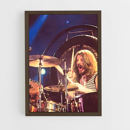 ap-john bonham-4 cadre Bois foncé