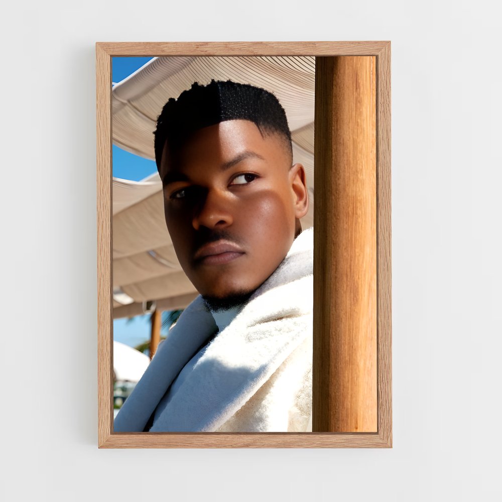 ap-john boyega-5 cadre Bois clair