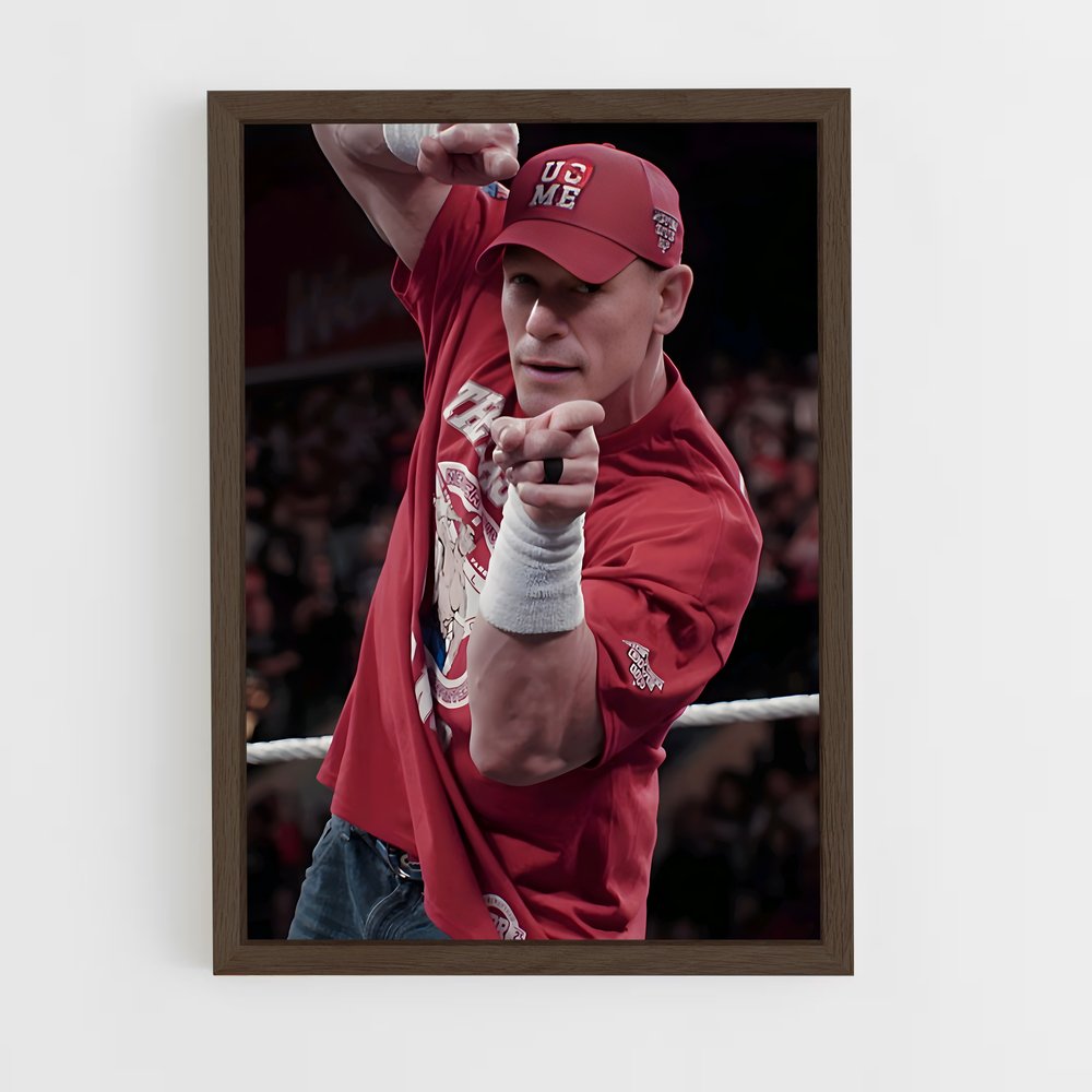 ap-john cena-3 cadre Bois foncé