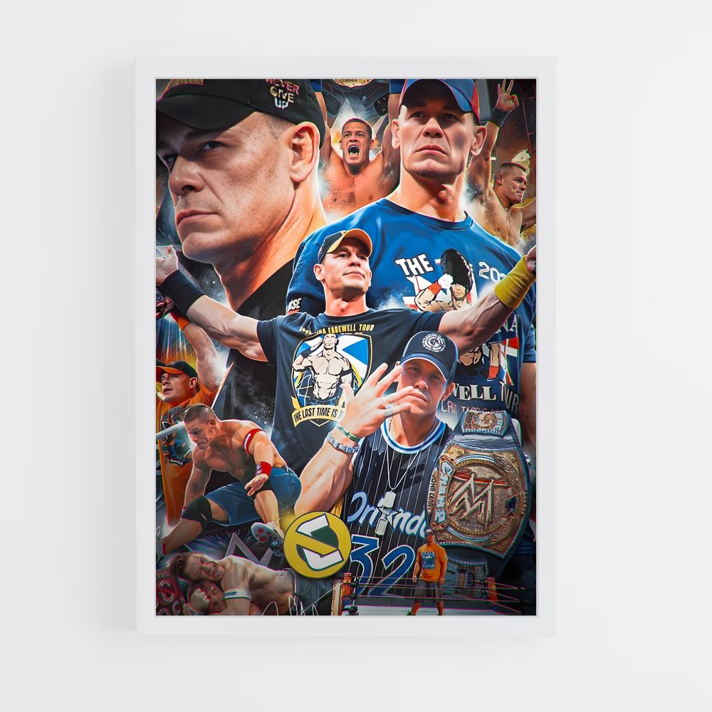 ap-john cena-7 cadre Blanc
