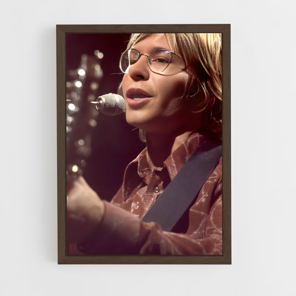 ap-john denver-1 cadre Bois foncé