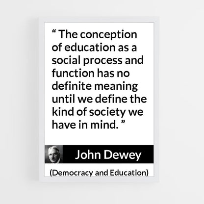 ap-john dewey-4 cadre Blanc