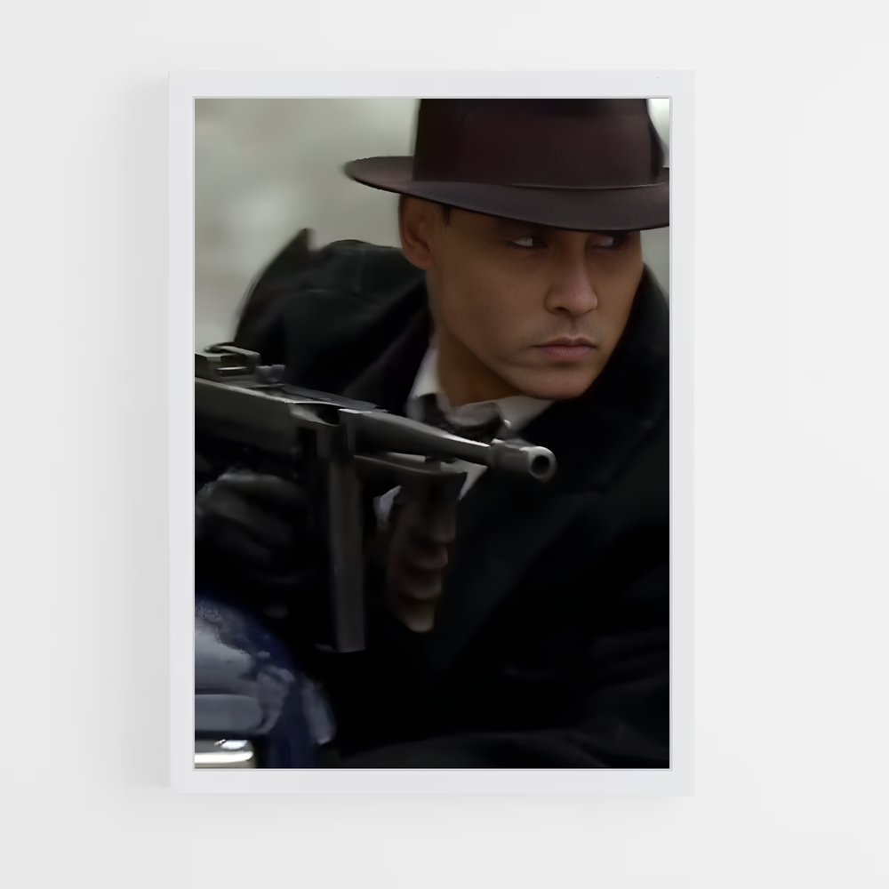 ap-john dillinger-6 cadre Blanc