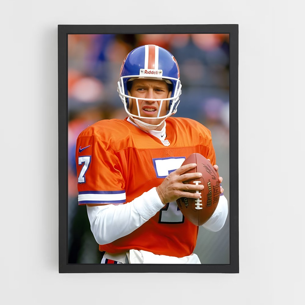 ap-john elway-2 cadre Noir
