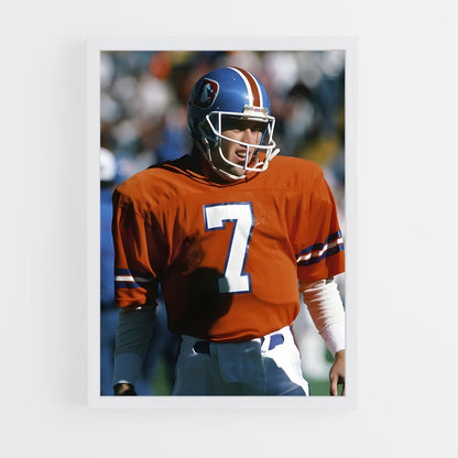 ap-john elway-4 cadre Blanc