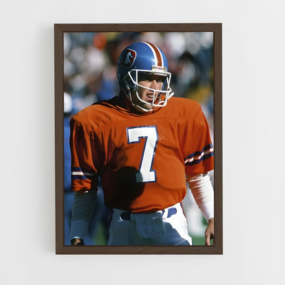 ap-john elway-4 cadre Bois foncé