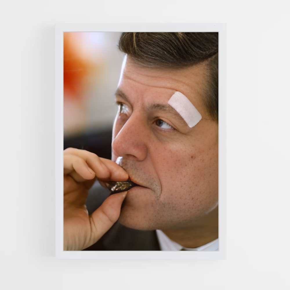 ap-john f kennedy-4 cadre Blanc