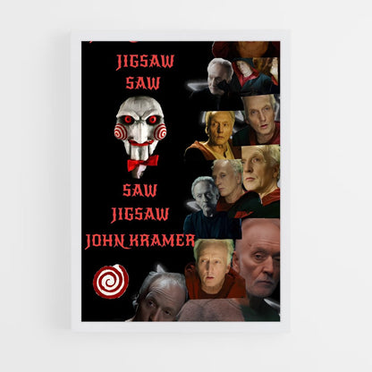 ap-john kramer jigsaw-1 cadre Blanc