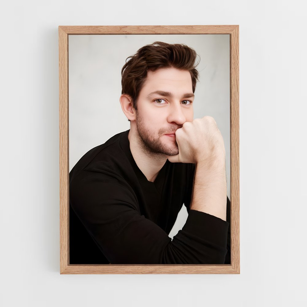 ap-john krasinski-2 cadre Bois clair