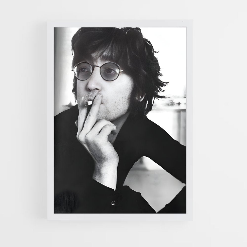 ap-john lennon-1 cadre Blanc