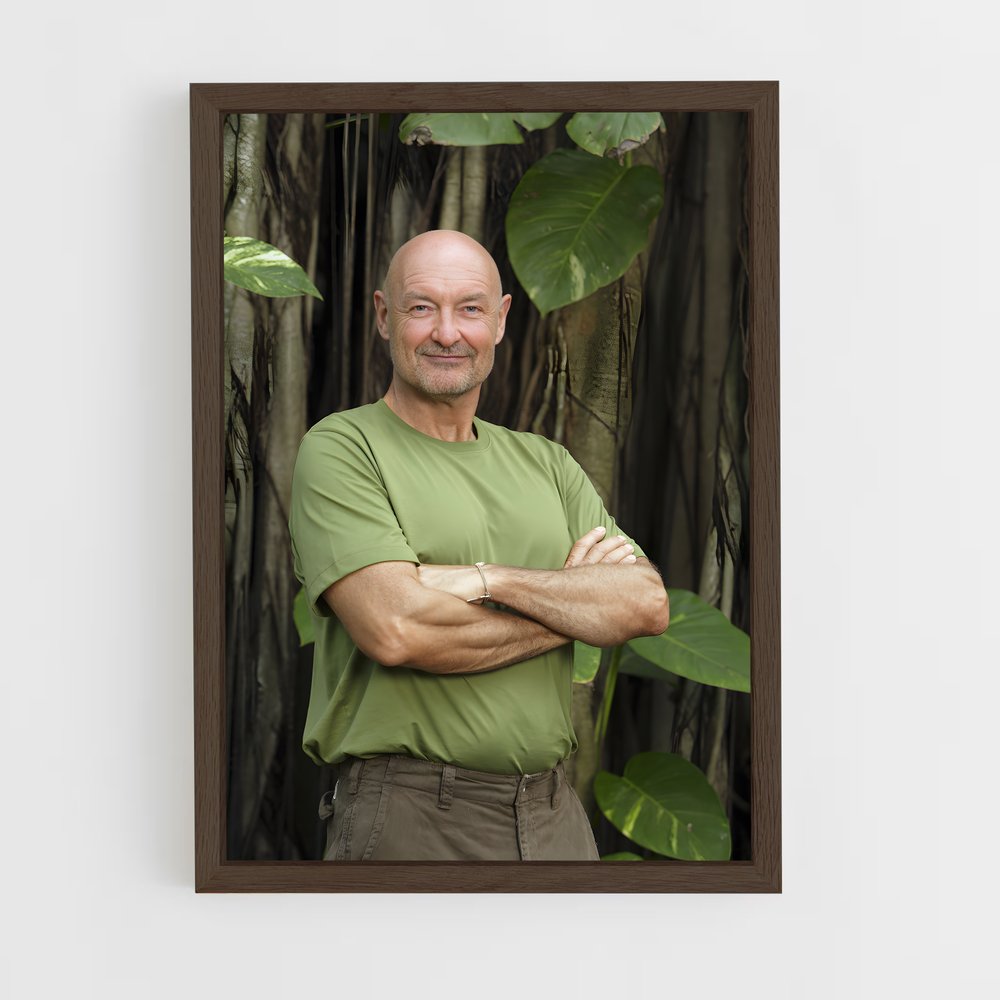 ap-john locke-5 cadre Bois foncé