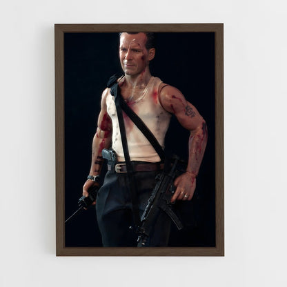 ap-john mcclane-7 cadre Bois foncé