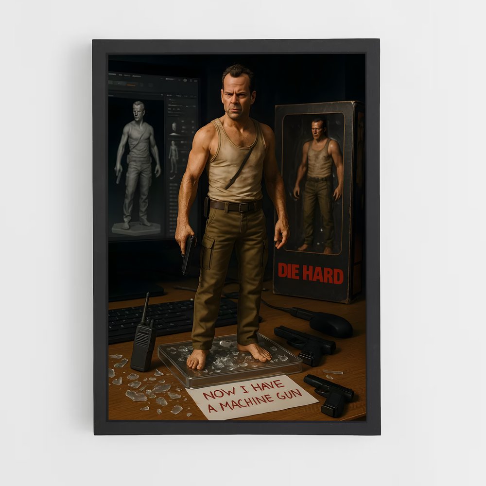 ap-john mcclane-9 cadre Noir