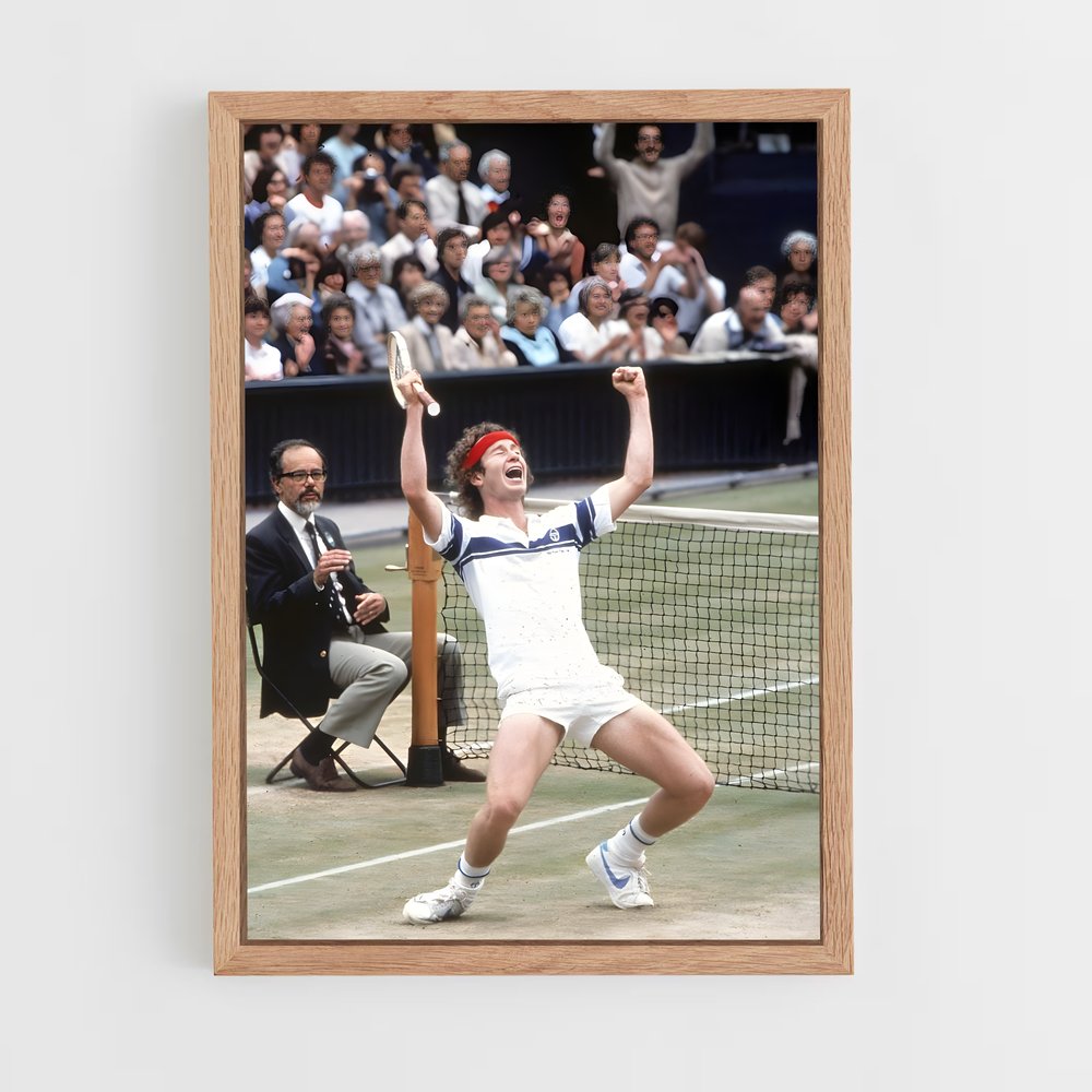 ap-john mcenroe-2 cadre Bois clair
