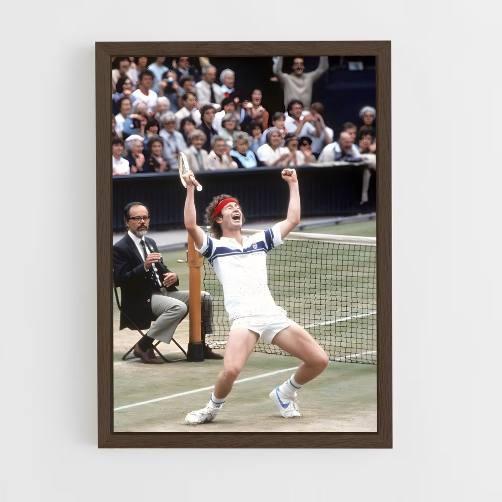 ap-john mcenroe-2 cadre Bois foncé