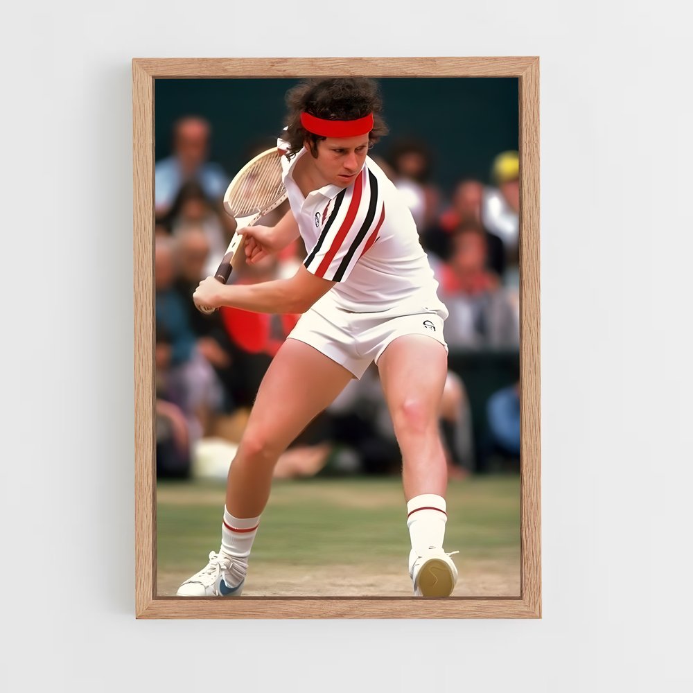 ap-john mcenroe-4 cadre Bois clair