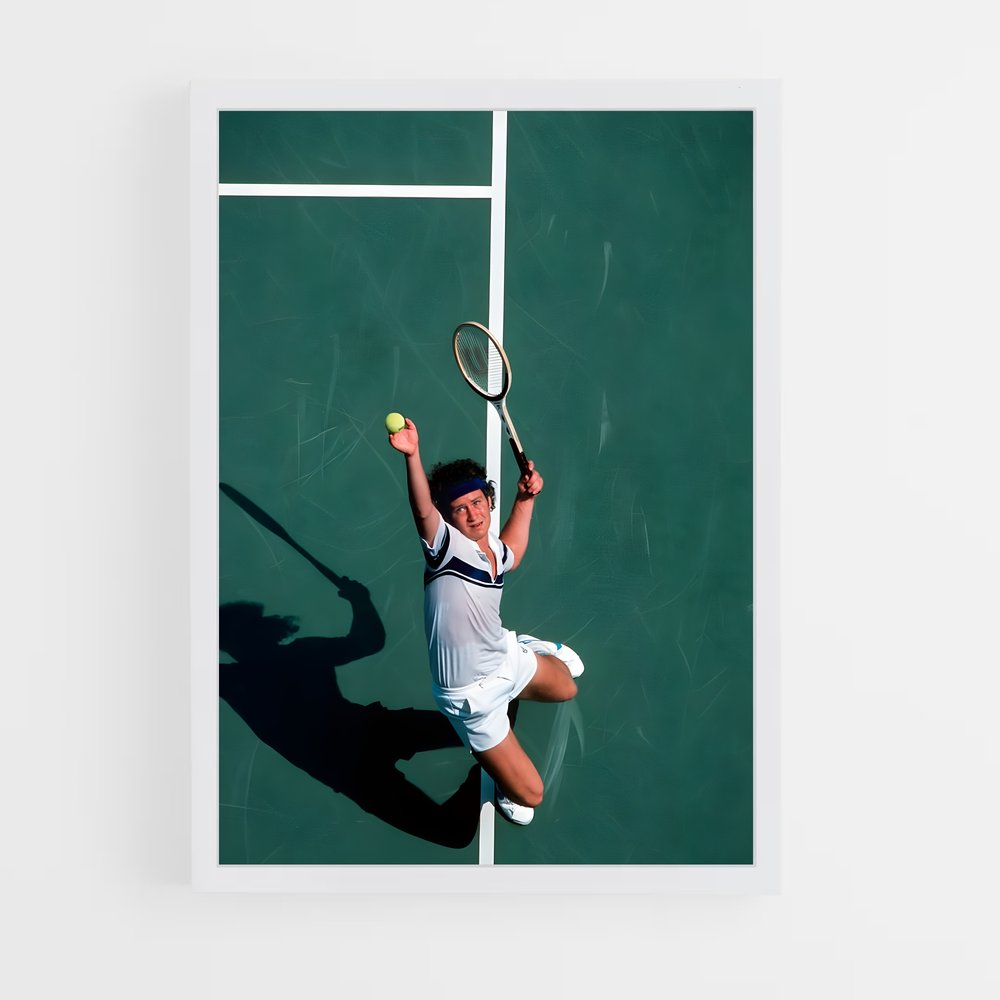 ap-john mcenroe-6 cadre Blanc