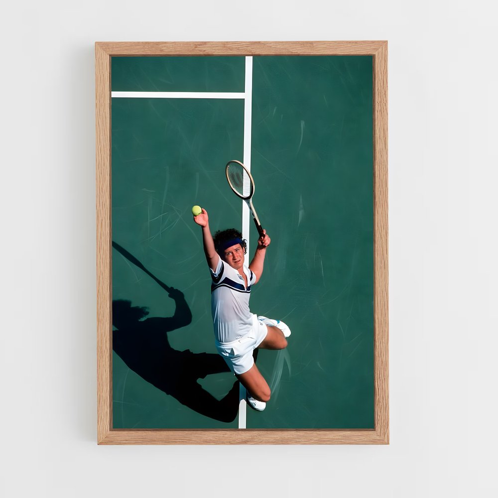 ap-john mcenroe-6 cadre Bois clair