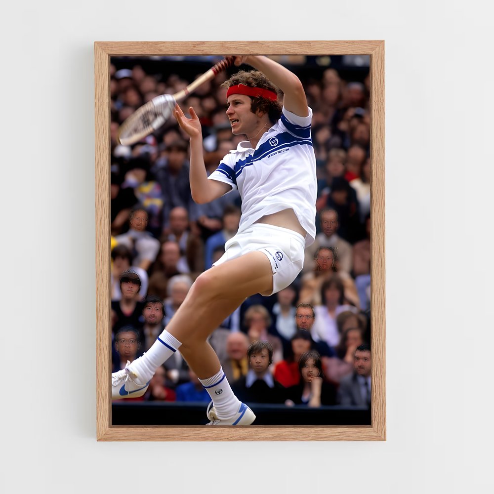 ap-john mcenroe-9 cadre Bois clair