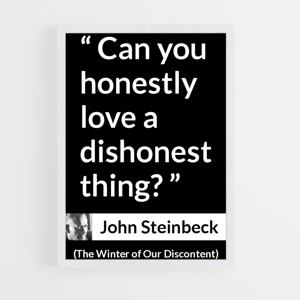 ap-john steinbeck-10 cadre Blanc
