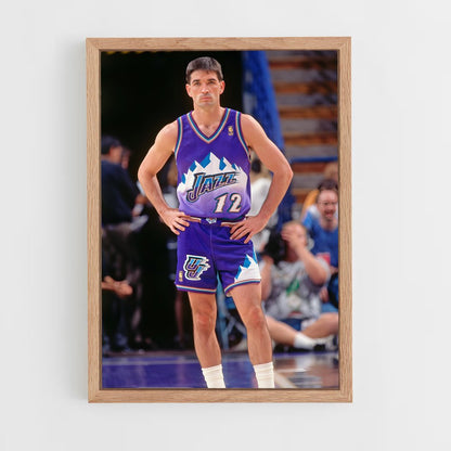 ap-john stockton-1 cadre Bois clair