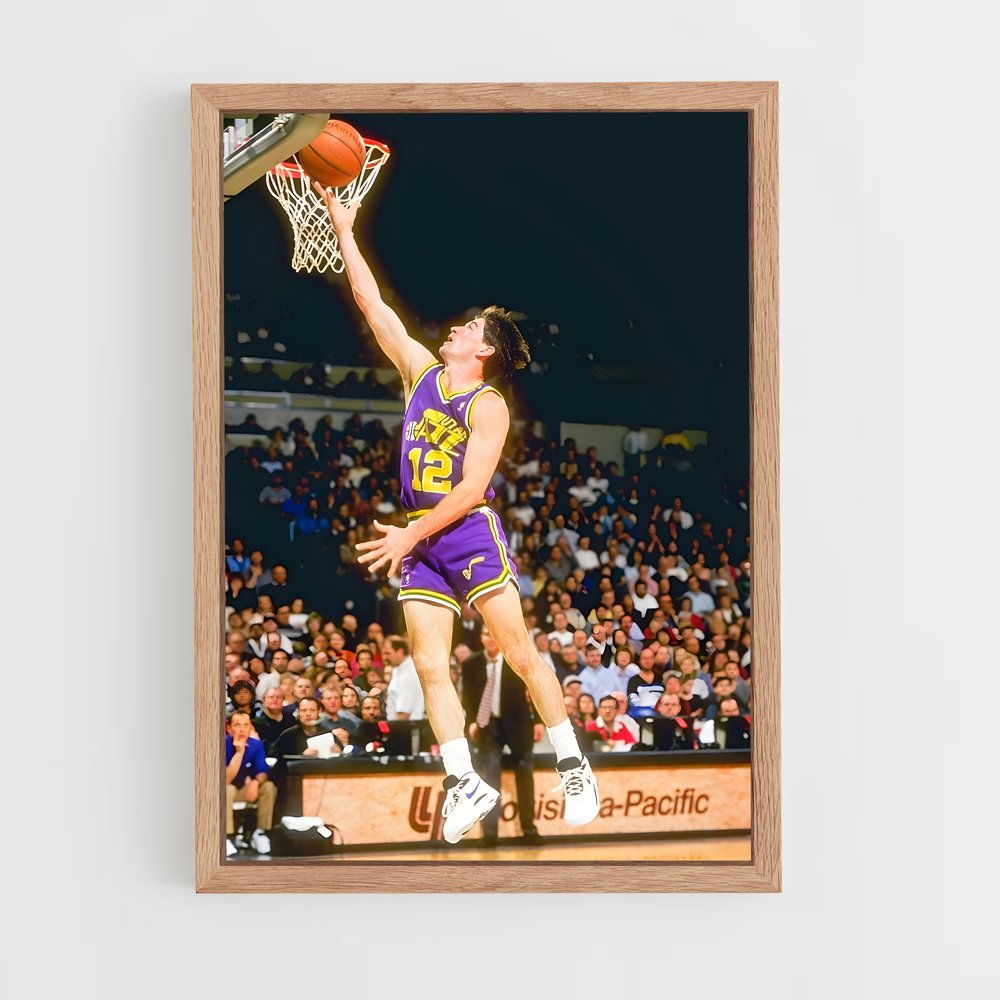 ap-john stockton-10 cadre Bois clair