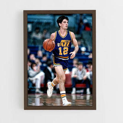 ap-john stockton-4 cadre Bois foncé