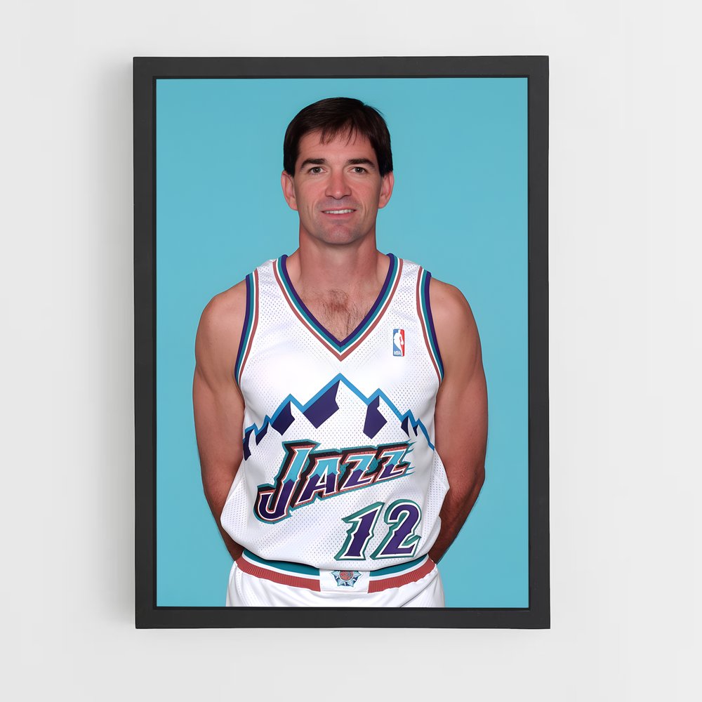 ap-john stockton-7 cadre Noir