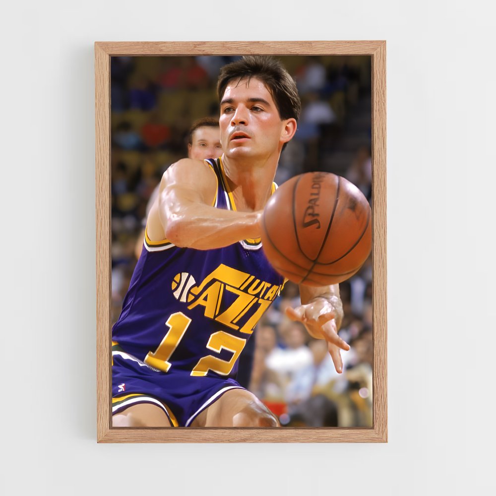ap-john stockton-8 cadre Bois clair