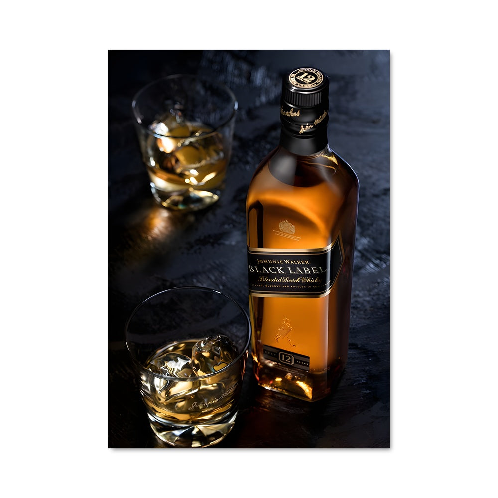 Poster Whisky et Élegance