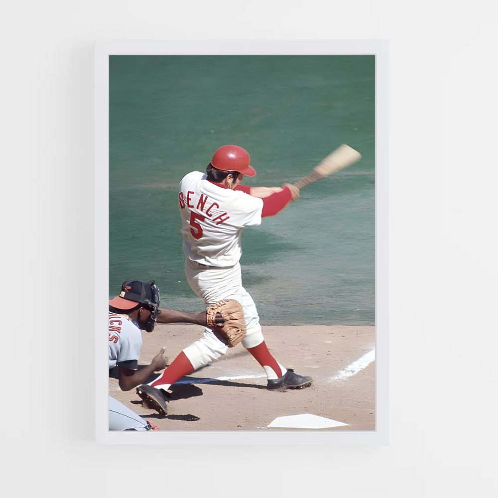 ap-johnny bench-5 cadre Blanc