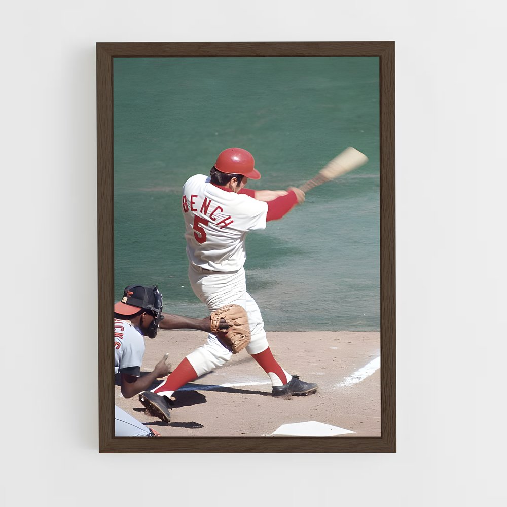 ap-johnny bench-5 cadre Bois foncé