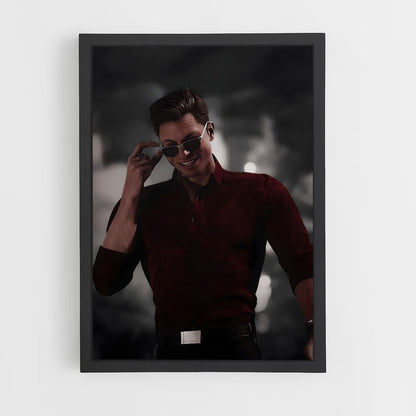 ap-johnny cage-1 cadre Noir