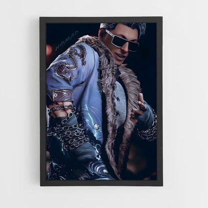 ap-johnny cage-3 cadre Noir
