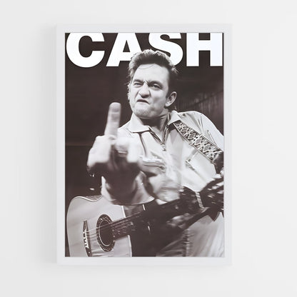 ap-johnny cash-1 cadre Blanc