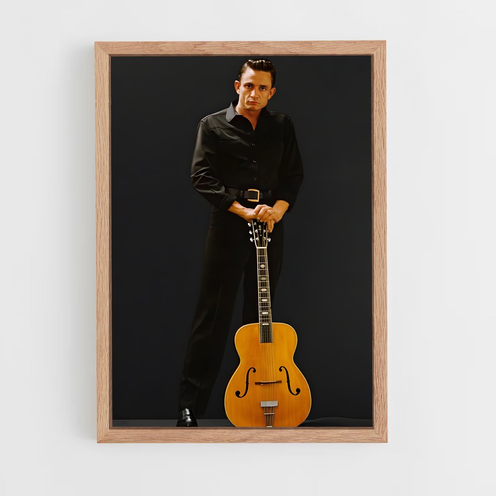 ap-johnny cash-2 cadre Bois clair