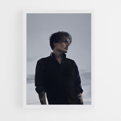 ap-johnny depp-2 cadre Blanc